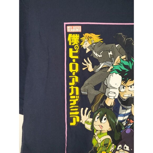 My Hero Academia Anime' Men's T-Shirt TV Show Cartoon Funimation Size XL 46/48 - Picture 3 of 7